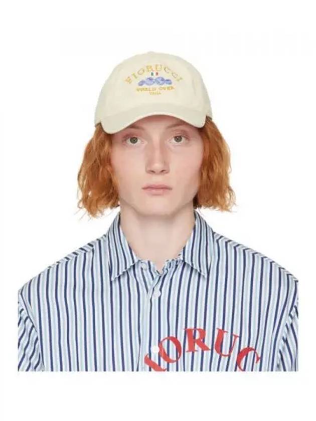 Fiorucci 오프 화이트 월드 오버 볼캡 150782