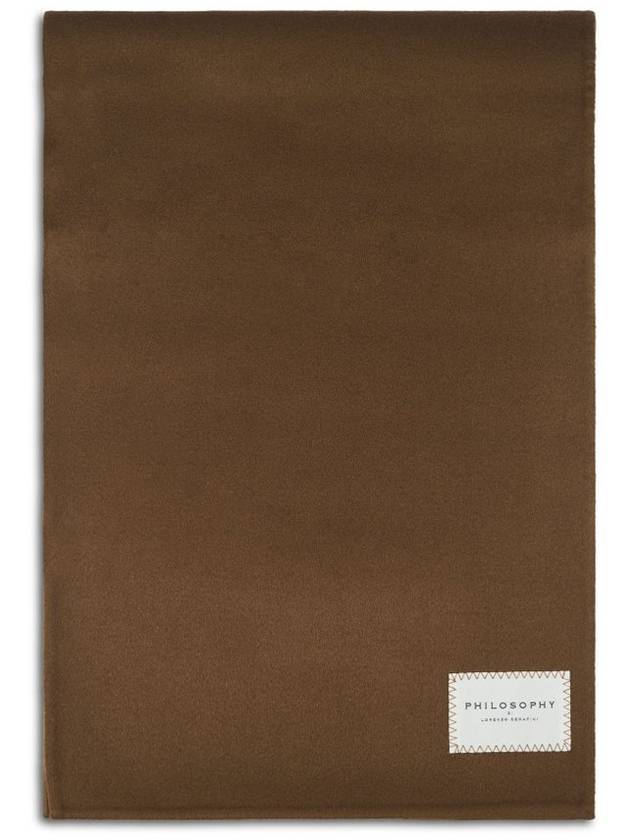 Philosophy Di Lorenzo Serafini 로고 패치 맥시 스카프