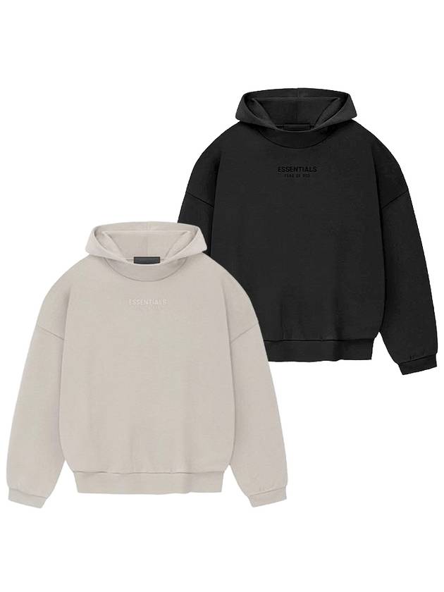 에센셜 스몰 로고 후드 남성