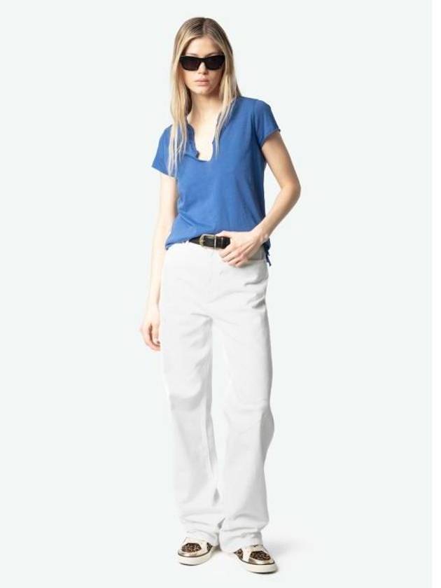 쟈딕앤볼테르 Tuni 헨리 버튼 티셔츠