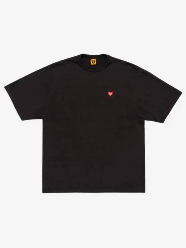 휴먼 메이드 하트 뱃지 티셔츠 블랙 Human Made Heart Badge T Shirt Black
