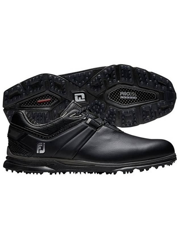 풋조이 남성 프로 SL 카본 미디움 스파이크리스 골프화 남자 발편한 운동화 블랙 검정