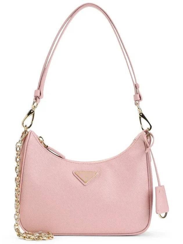프라다 리에디션 미니 숄더 백 핑크
