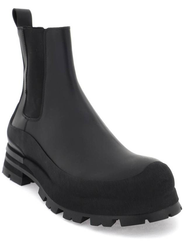 Leather Chelsea Ankle Boots