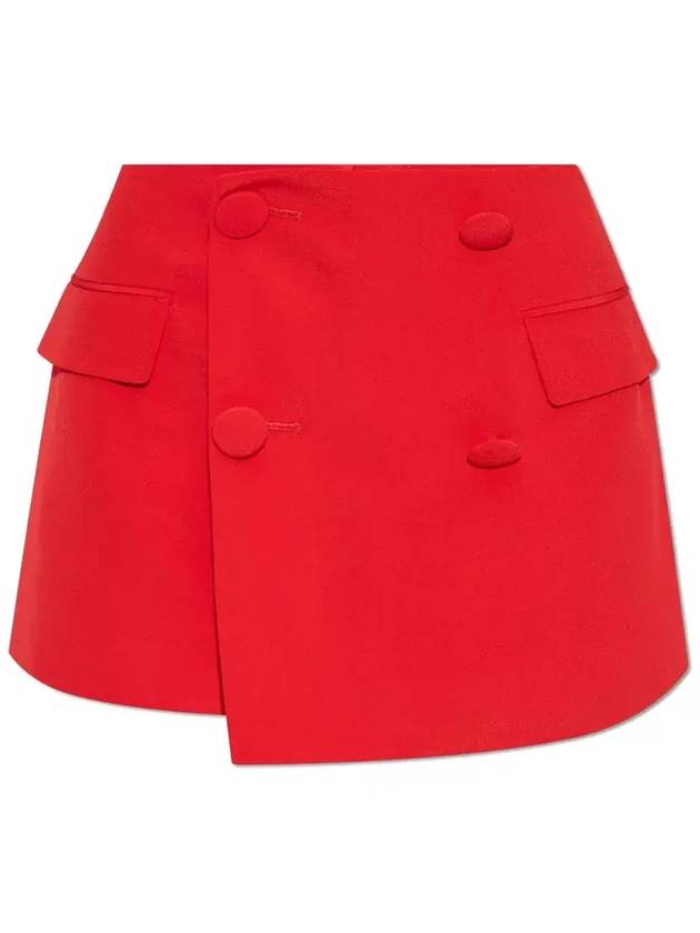 발망 A라인 테일러드 미니 스커트 EF0PA430VB00_3CE