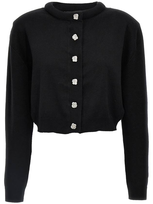 ROTATE BIRGER CHRISTENSEN 114033100100 숄더 스트랩 카디건