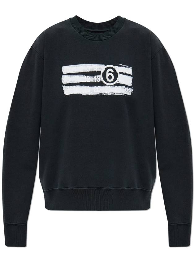 MM6 Maison Margiela Sweatshirt With Logo  Women's  Black