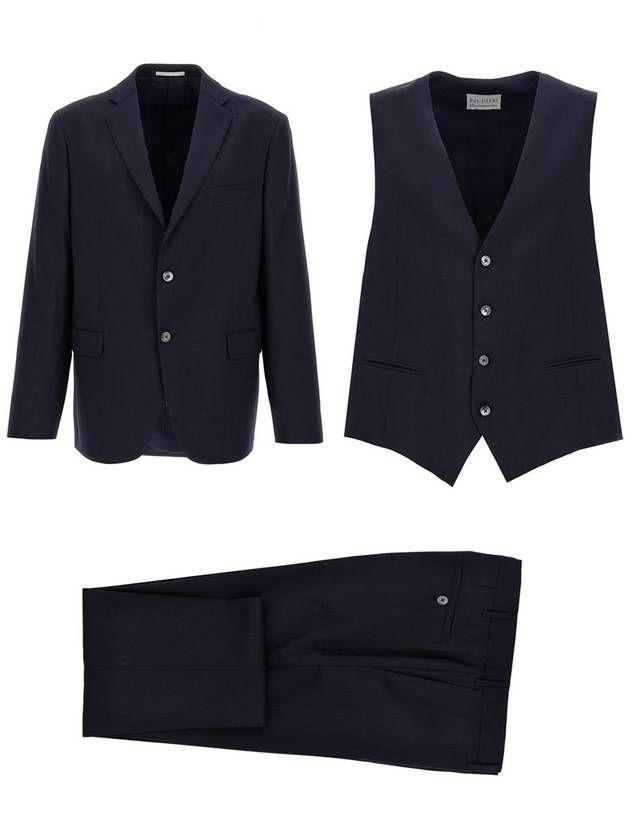 Pal Zileri - 3 Pieces Dress - Ceremony Line Completi Blue