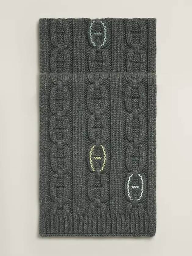 에르메스 트라이 메일론 샹달 캐시미어 머플러 목도리 H394073T