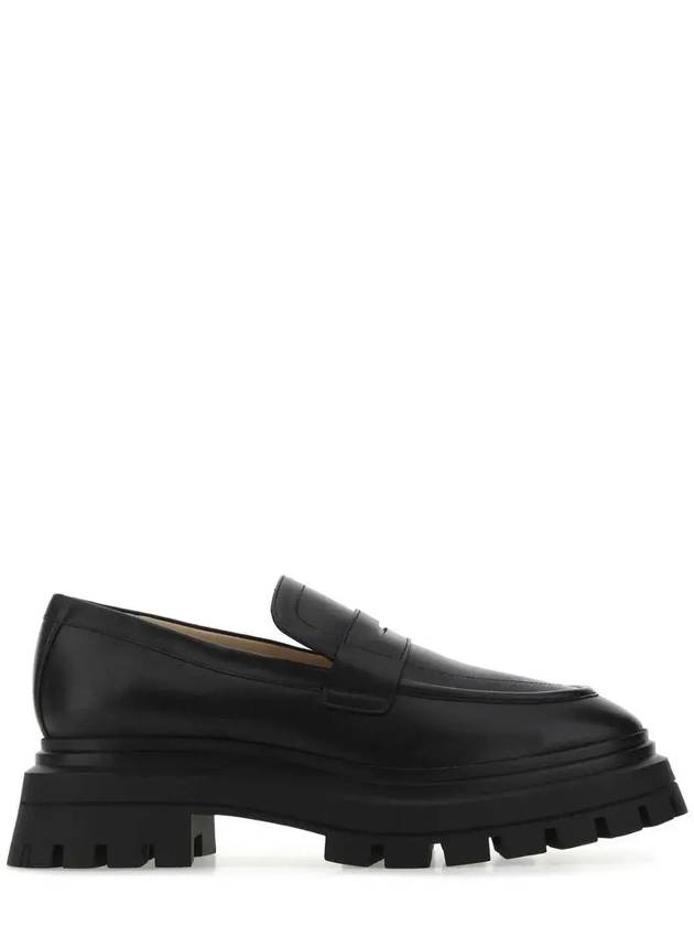 Stuart Weitzman 포인티드 토 로퍼 SC750_BLK