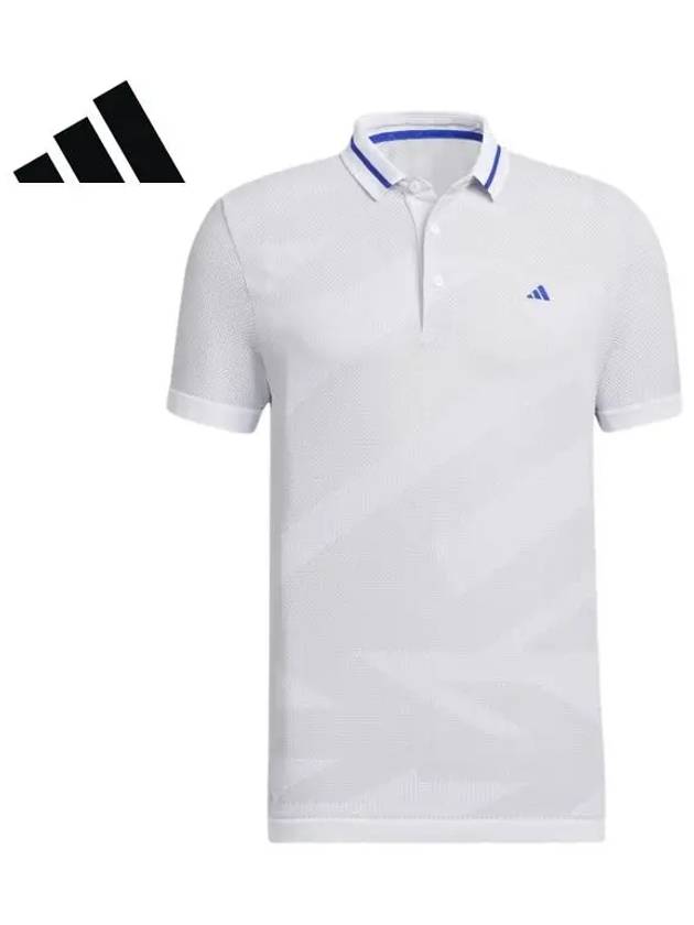 아디다스골프 HT0072 남성 프라임 니트 반팔 폴로 셔츠