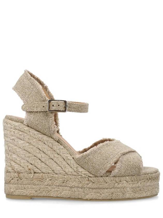 Castaner Bromelia 발목 스트랩 웨지 에스파드리유