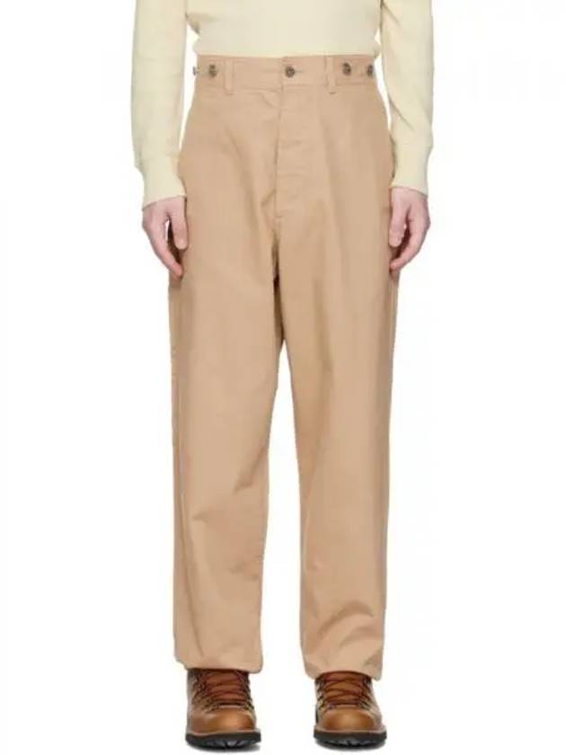 Nigel Cabourn 탠 레일로드 슬랙스 KK9078293B