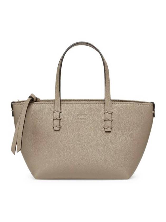 펜디 셀러리아 미니 토트 백 도브 그레이