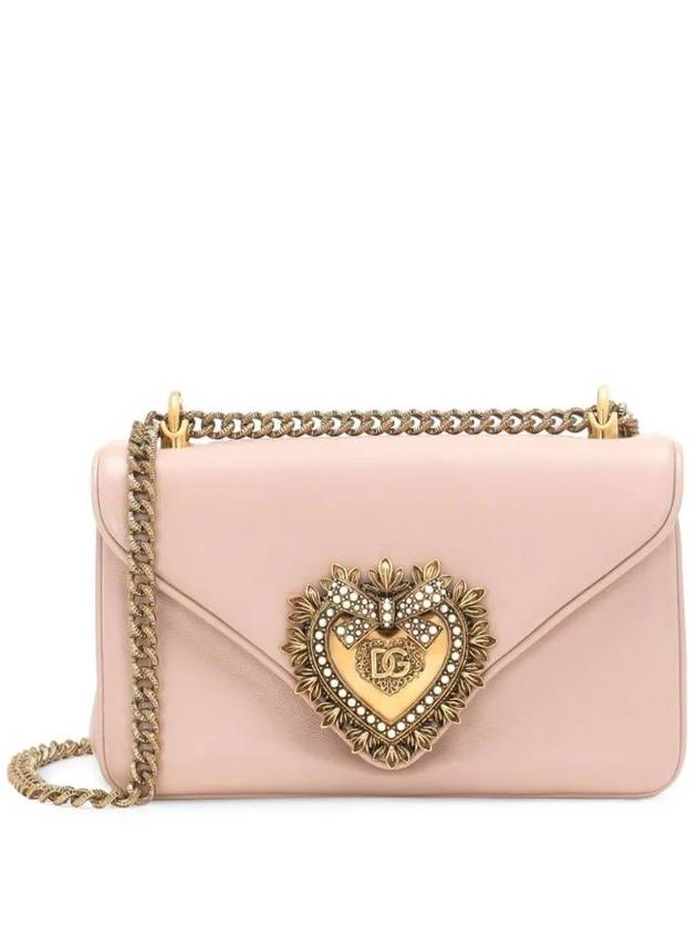 돌체앤가바나 디보션 미디엄 가죽 크로스 백 BB7475AF984