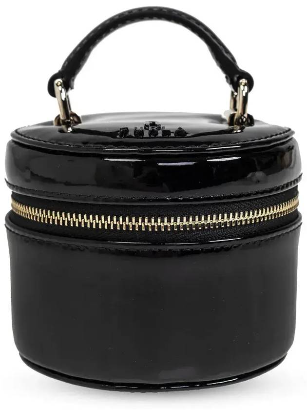 Furla 로고 레터링 쥬얼리 케이스 WE00743BX0246_NERO