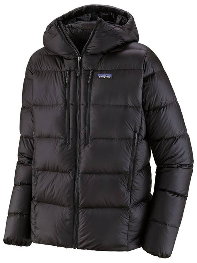 파타고니아 남성 피츠 로이 다운 후디 자켓 등산 캠핑 패딩 점퍼 재킷 Black