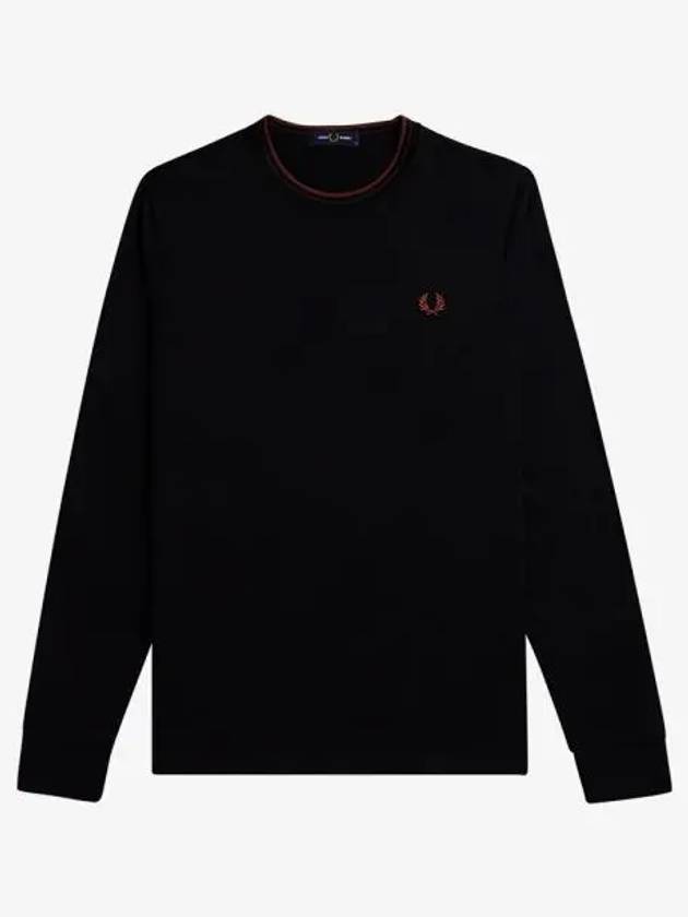 프레드페리 롱 슬리브 트윈 팁 티셔츠 W68 Fred Perry L S Twin Tipped T Shirt W68
