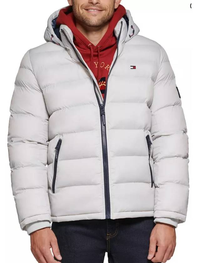타미힐피거 남성 바람막이 패딩 긴팔 자켓