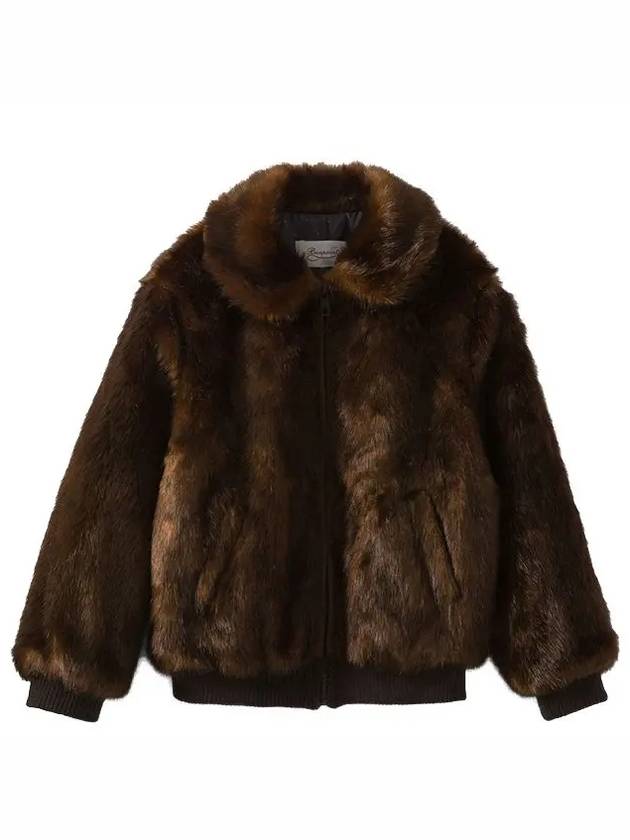봉쁘앙 여아 점퍼 퍼 재킷 카라멜 FAUX FUR H20PAPRIKA 067A