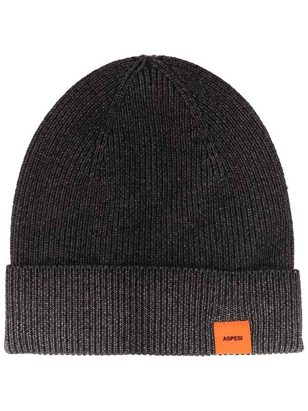 Aspesi Beanie Hat With Logo
