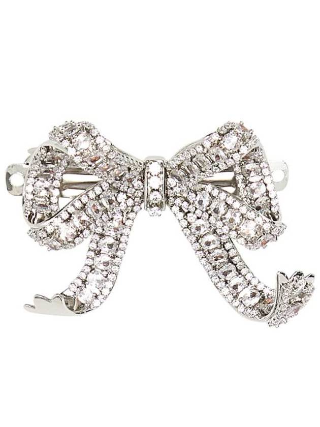 25SS Self portrait Embellished metal hair clip AW24620SL SILVER