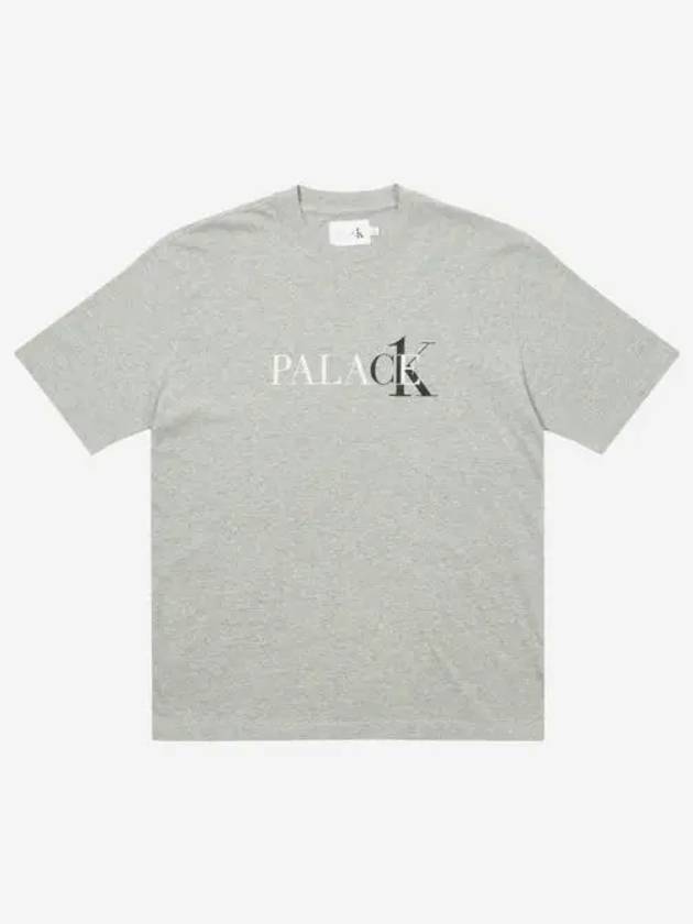 팔라스 x CK1 티셔츠 라이트 그레이 헤더 22SS Palace x CK1 T Shirt Light Grey Heather 22SS