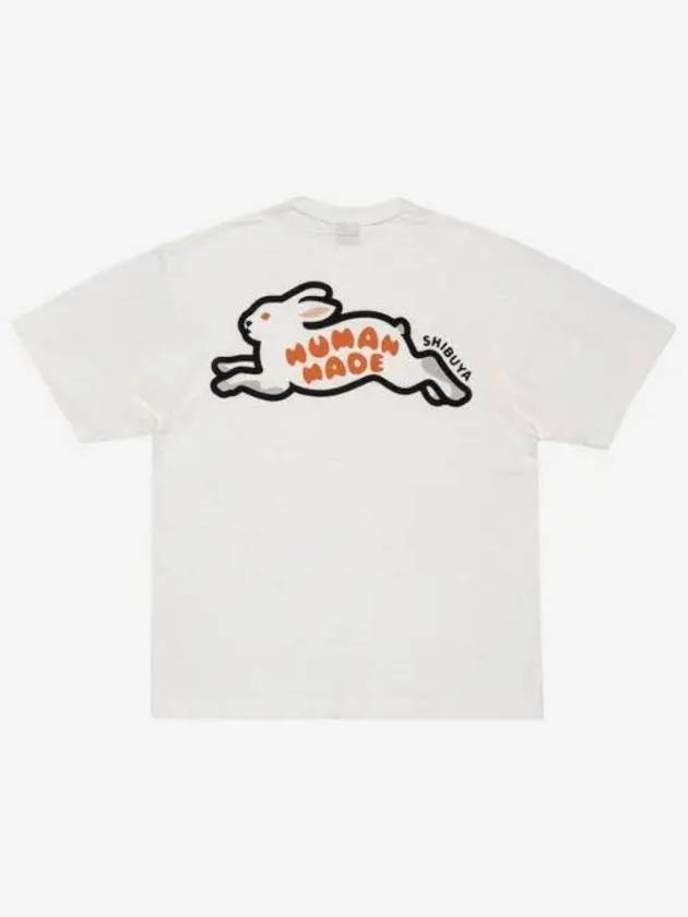휴먼 메이드 포켓 티셔츠 화이트 시부야 파르코 스토어 Human Made Pocket T Shirt White Shibuya Parco Store Exclusive