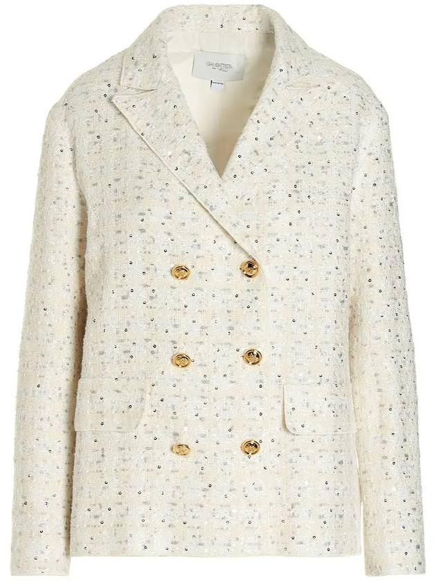 Giambattista Valli 더블 브레스티드 긴팔 블레이저 22FWSVCA604873BOU_1101
