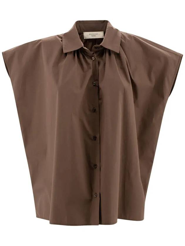 위켄드 맥스 마라 발로 와이드 슬리브 셔츠 2515111032600_011