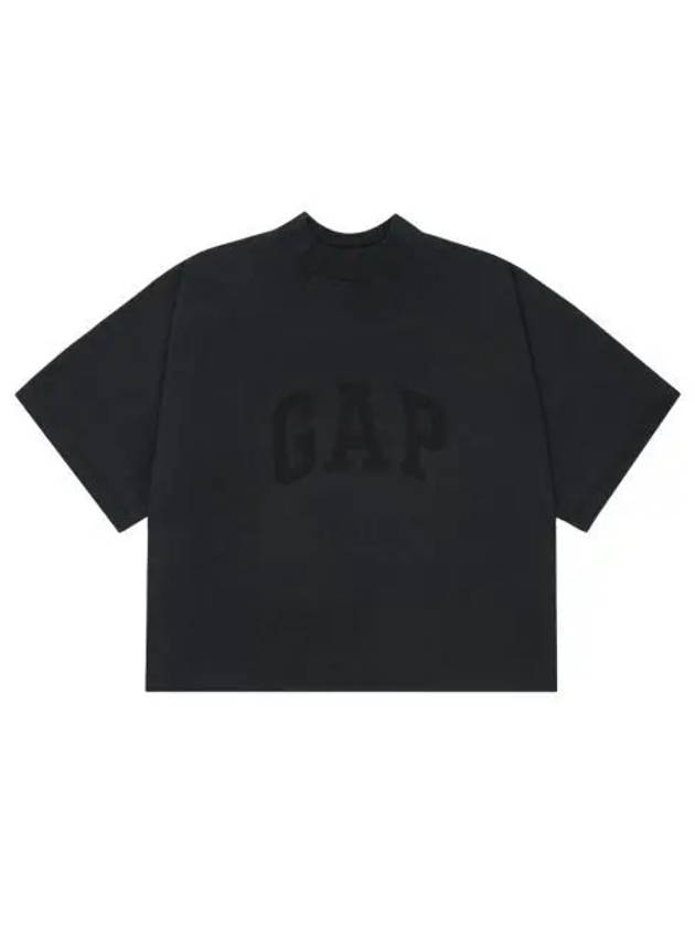 이지 갭 엔지니어드 바이 발렌시아가 도브 노 심 티셔츠 워시드 블랙 Yeezy Gap Engineered By Balenciaga Dove No Seam T Shirt Washed Black