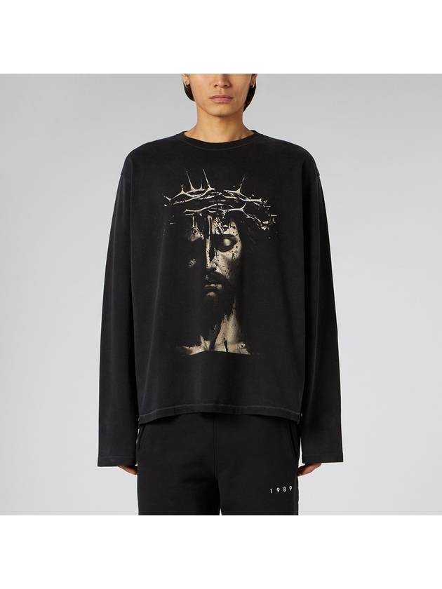 1989 STUDIO T-Shirt LS Jesus black
