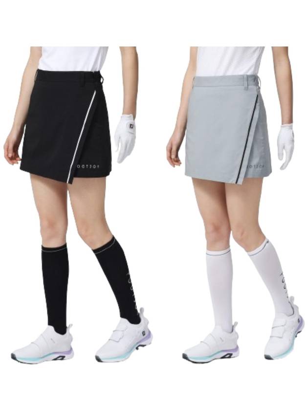 풋조이 스커트 여성 하이퍼 플렉스 랩 스커트 23 FW