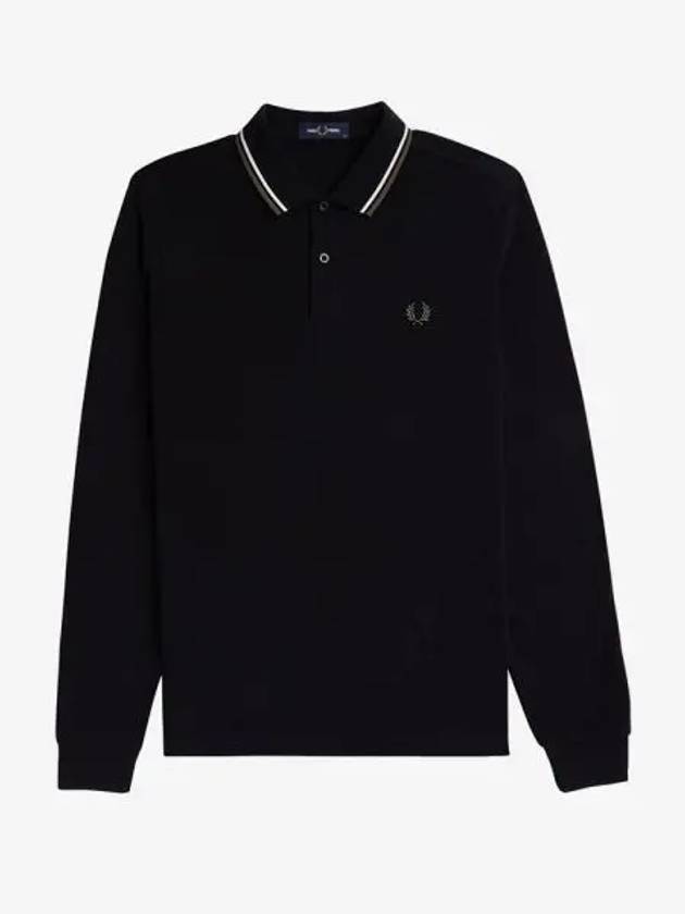 프레드페리 롱 슬리브 트윈 팁 프레드페리 셔츠 W54 Fred Perry L S Twin Tipped Fred Perry Shirt W54