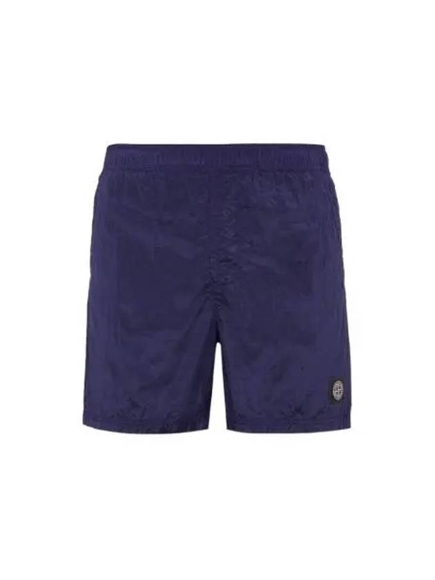 스톤 아일랜드 B0943 나일론 메탈 스위밍 트렁크 로얄 블루 22SS Stone Island B0943 Nylon Metal Swimming Trunk Royal Blue 22SS