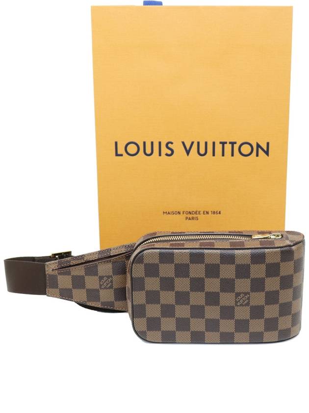 진짜진짜깨끗 100점만점에97점 루이비통 다미에 게로니모스 제로니모스 힙색 크로스백