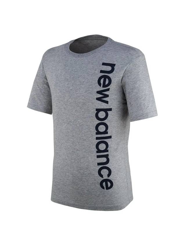 뉴발란스 그래픽 SS 반팔 티셔츠 그레이