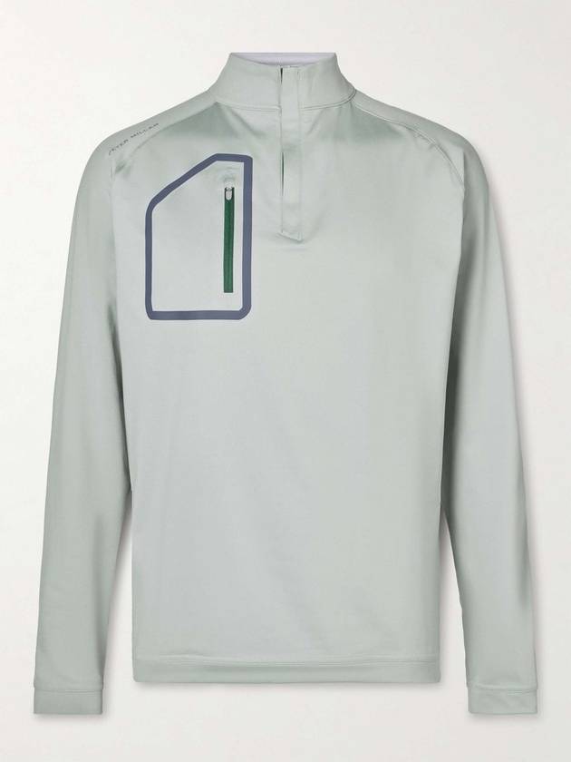 피터 밀러 포지 퍼포먼스 쿼터 집 긴팔 티셔츠 게일