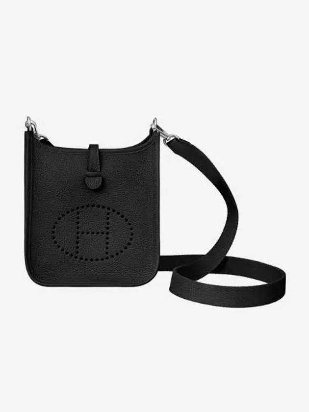 에르메스 에블린 16 아마존 백 클레망스 & 팔라듐 하드웨어 누아 Hermes Evelyne 16 Amazone Bag Clemence & Palladium Noir