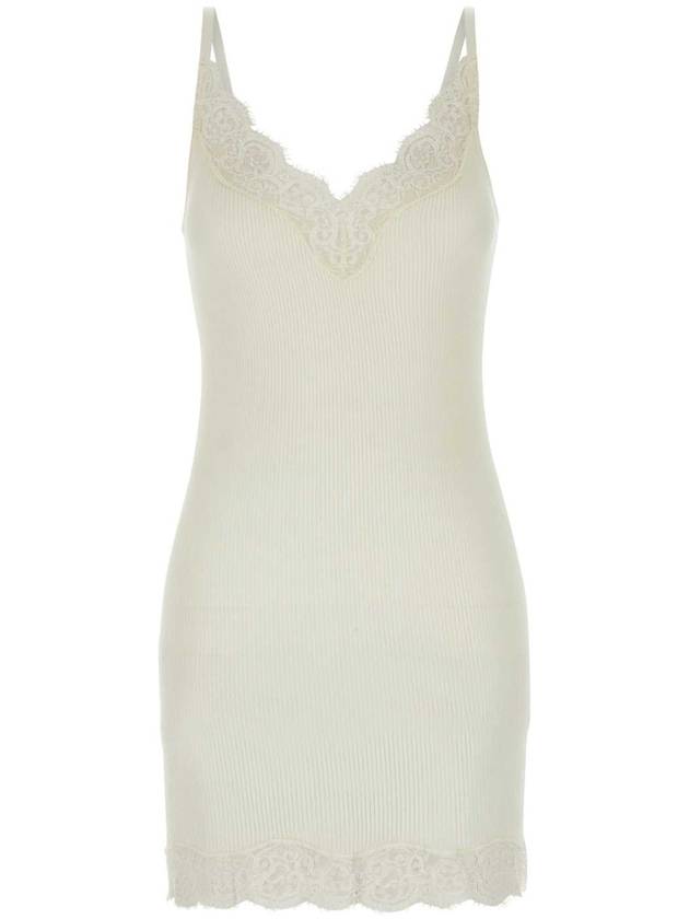 24FW 생로랑 아이보리 저지 드레스 800158Y37SM 9502