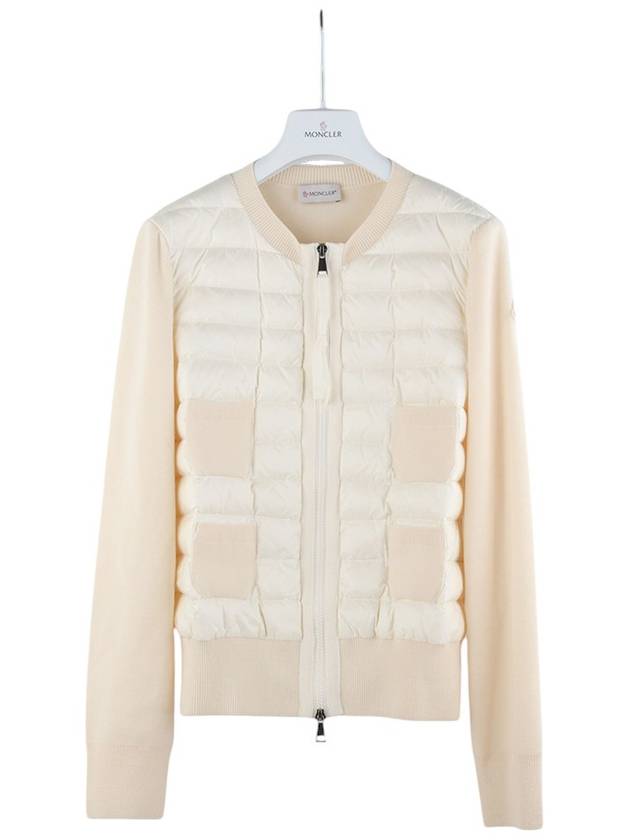 몽클레르 I20939B51000 트리콧 패딩 울 가디건 S사이즈 34341Y 2