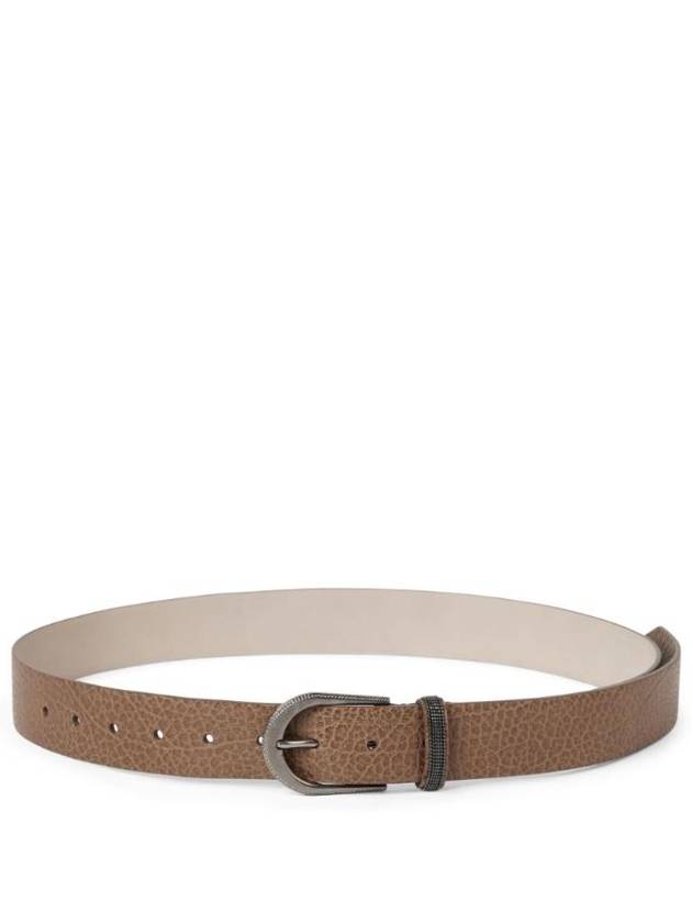브루넬로 쿠치넬리 가죽 벨트 M0JUMC31GC7495