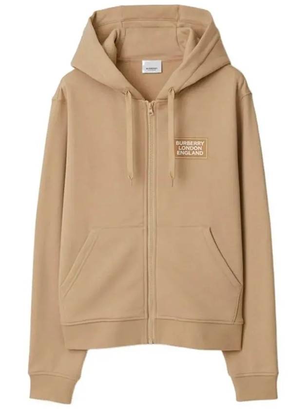 버버리 케이라 KEIRA 로고 패치 코튼 후드집업 80843551