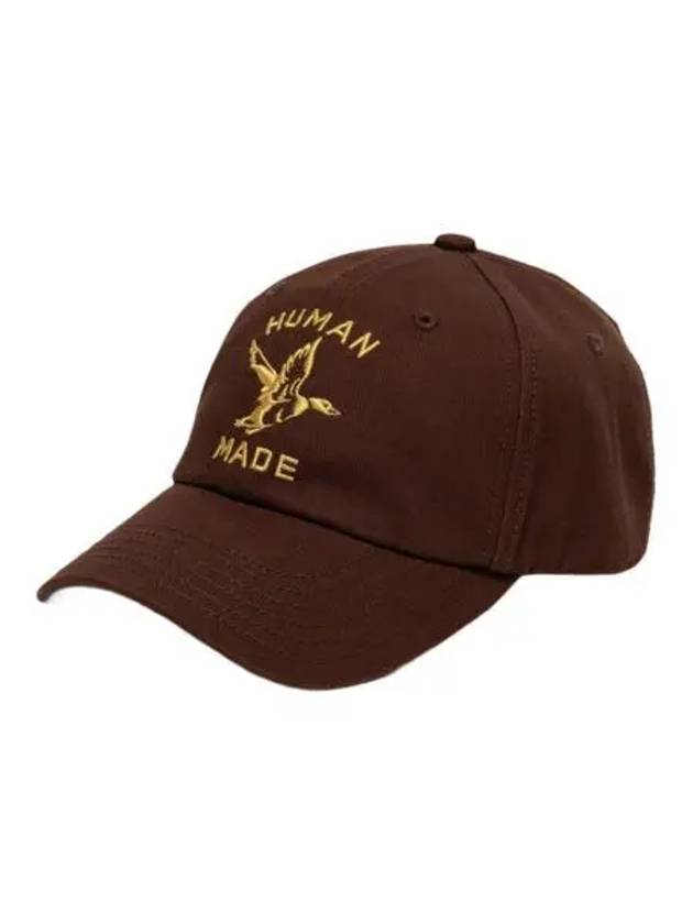 휴먼 메이드 6 패널 캡 5 브라운 Human Made 6 Panel Cap 5 Brown