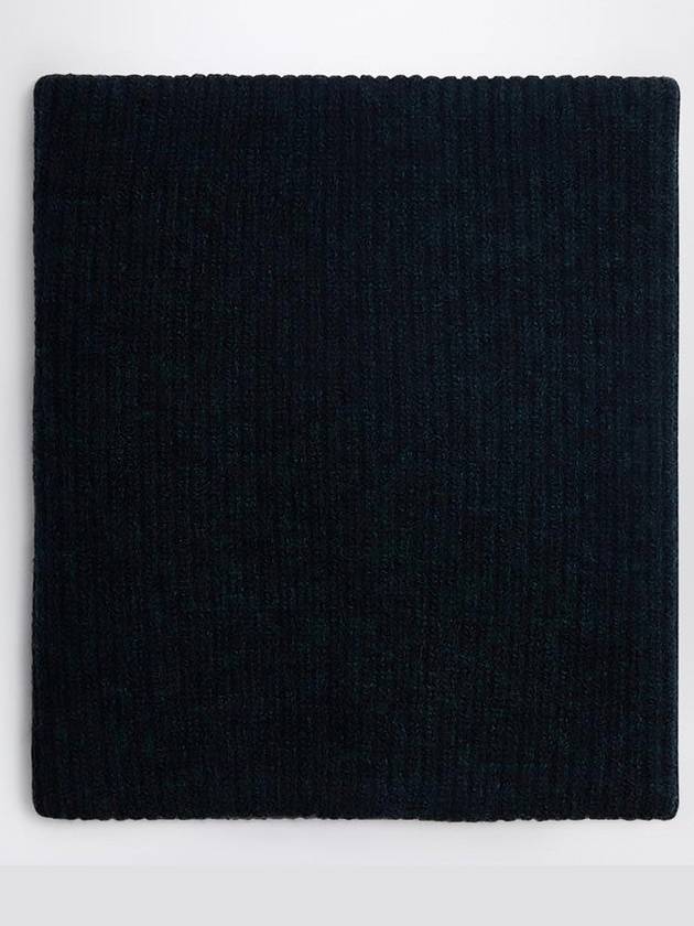 Dark Green Tatodine Wool Scarf