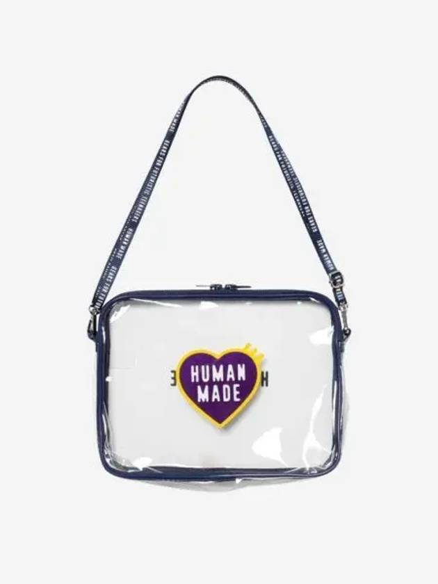 휴먼 메이드 PVC 파우치 라지 네이비 Human Made PVC Pouch Large Navy