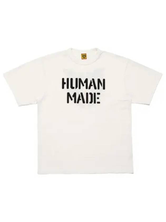휴먼 메이드 그래픽 티셔츠 10 화이트 Human Made Graphic T Shirt 10 White