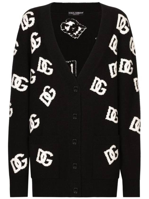 돌체앤가바나 로고 자수 가디건 FXJ36TJCVYW