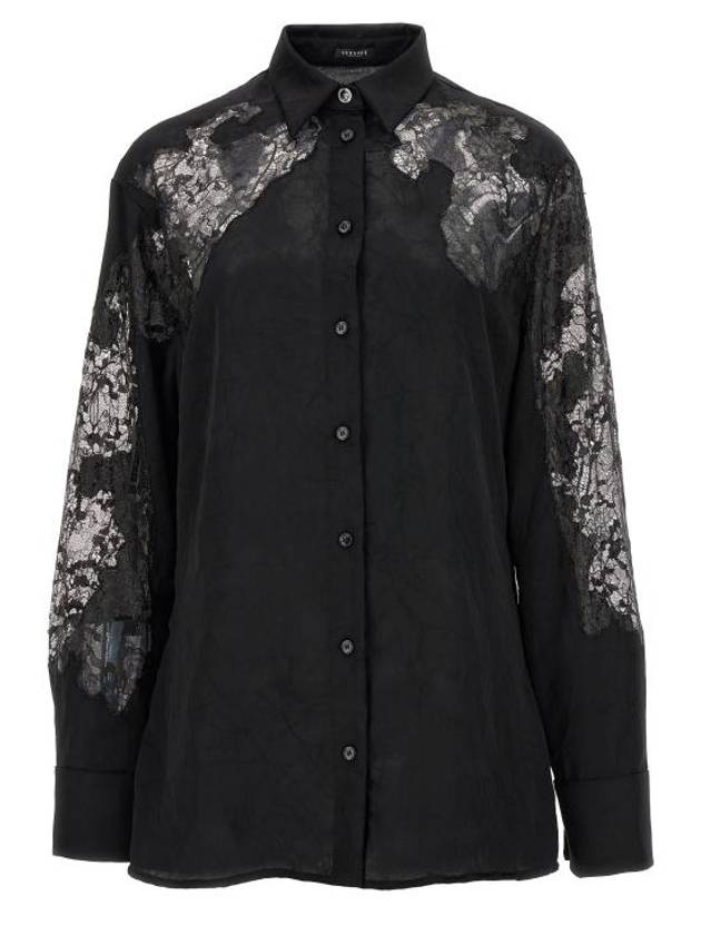 23SS 베르사체 셔츠 10094901A069311B000 Black