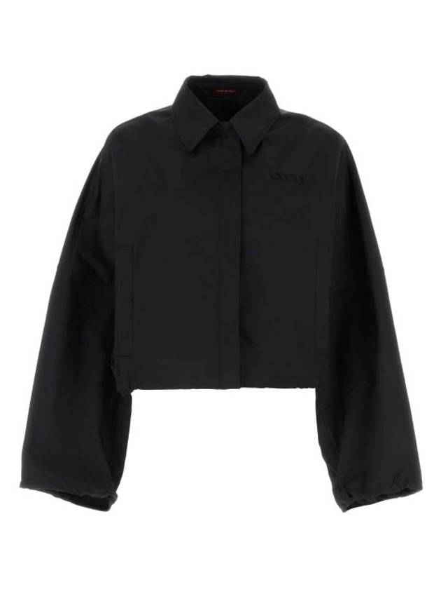 구찌 폴리에스터 트윌 봄버 자켓 블랙